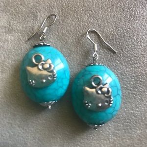 Turquoise Color earrings